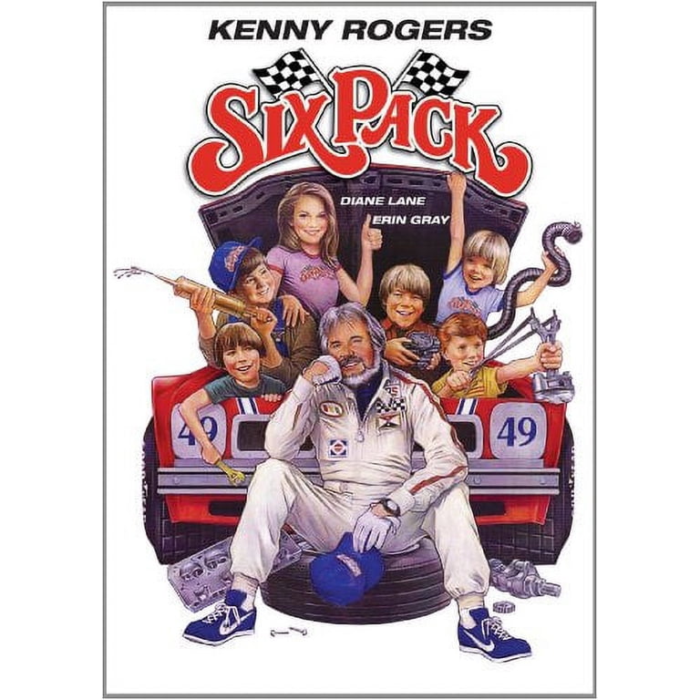 Six Pack (DVD) - Family Comedy, Rated PG, Kenny Rogers, Lionsgate