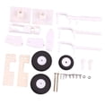 thumbnail image 4 of Kit de ruedas de tren de aterrizaje, amortiguadores de nailon, accesorios para maquetas de aviones, reemplazo directo, profesional, fácil de instalar,, 4 of 9