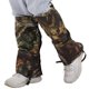 thumbnail image 5 of 2 unids/set polainas de nieve impermeables al aire libre camuflaje cubierta de mallas altas botas para acampar hojas secas camuflaje (XL), 5 of 10
