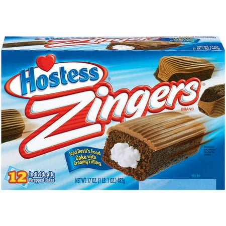 Interstate Brands Hostess Zingers, 12 ea