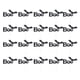 thumbnail image 2 of 20 Piezas De Papel Brillo Topper De La De Halloween Negro Gloria  Glitter Halloween Cake Topper, 2 of 8