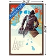 thumbnail image 3 of The Invisible Man - Leave The Hat by César Moreno Wall Poster, 22.375" x 34" Framed, 3 of 5