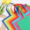 thumbnail image 5 of 22 Pcs Reusable Gift Bags With Handles Large Tote Bags Bulk 11 Colors for Shopping Groceries Birthday Party Favor Snacks DIY Painting Holiday Christmas, 15*13 Inch, 5 of 7