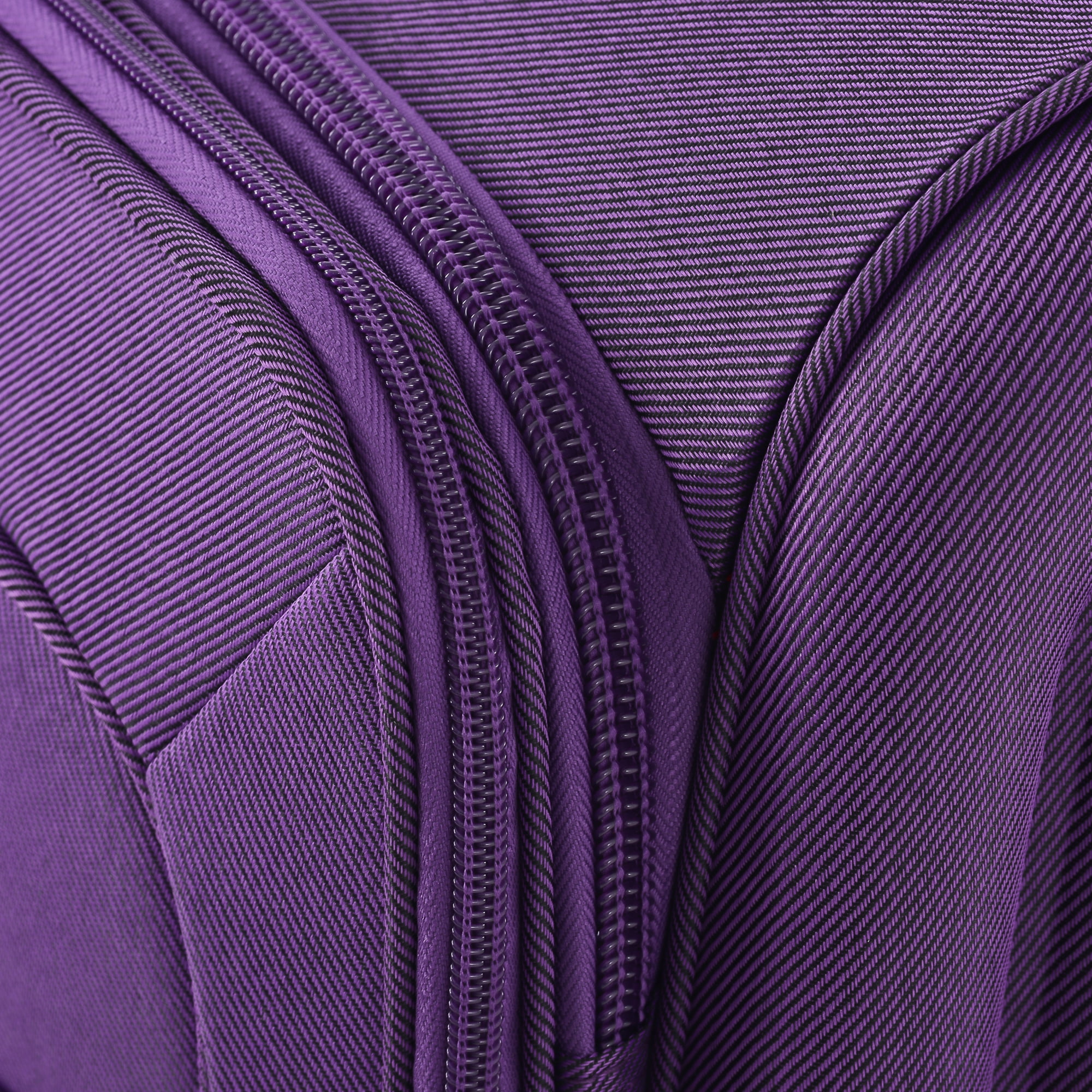Softside Luggage Expandable 3 Piece Set Suitcase Upright Spinner Softshell Lightweight Luggage Travel Set-22/26/30 inches