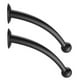 thumbnail image 2 of 1 par de ventosas de silicona para casco, con forma de antena y tentáculos, para decorar cascos de motocicleta (par de tentáculos negros), 2 of 7