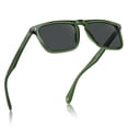 thumbnail image 1 of Gafas de Sol CARFIA Retro Polarizadas para Hombre UV400 Verde Cristal (Colombia), 1 of 9