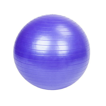 Ktaxon Exercise Yoga Ball with Air Pump (55CM-85CM / 5 Colors), Anti-Burst Slip-Resistant Yoga Balance Stability Ball, for Fitness Exercise Training Core (Best Yoga For Core Strength)