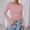 Pink, variant on Womens Crew Neck Long Sleeve Shirts,Compression Underscrubs Tops,Slim Lightweigh,Going Out Crop Tops,Gym to street,buttery-soft,travel ready staple,Fall Fashion 2026 Basic Y2k Tops RD3