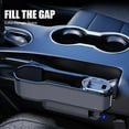 thumbnail image 3 of Car Seat Filler Left/Right Storage Box Universal Center Console Organiz GX C5Z1, 3 of 9