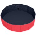 thumbnail image 1 of Yaheetech Foldable Pet Swimming Pool PVC Water Pond Dogs/Cats/Kids Bath Tub, Red, L, 47.2'', 1 of 11