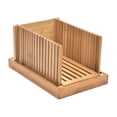 thumbnail image 2 of Bamboo Bread Slicers Crumb Catcher Compact Folding for Kitchen Baking Slicing B, 2 of 8