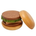 thumbnail image 1 of sous-Verres en Bois Ensemble de sous-Verres pour Hamburger Résistant à la Chaleur sous-Verres Pratiques, 1 of 5