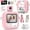 Pink, variant on JoyStone Kids Camera Instant Print, Kids Digital Dinosaur Camera with Printing Paper and 32G TF Card, Gift for Girls and Boys Aged 3-12, Green