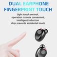thumbnail image 4 of Inteprter Auriculares Bluetooth con micrófono, auriculares inalámbricos con Control táctil, miniauriculares HIFI en la oreja, auriculares Cables de audio/vídeo, 4 of 6