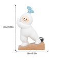 thumbnail image 5 of Snowman Doorstopper Creative Cartoon Cute Decorative Resin Doorstop Door Wedge For Home Book Office Decoration, 5 of 5
