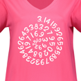 thumbnail image 3 of Inktastic Pi Day Pi Numerals in Spiral Women's Plus Size V-Neck T-Shirt, 3 of 4
