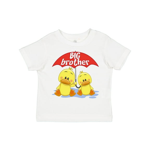 Inktastic Big Brother Duck Boys Toddler T-Shirt