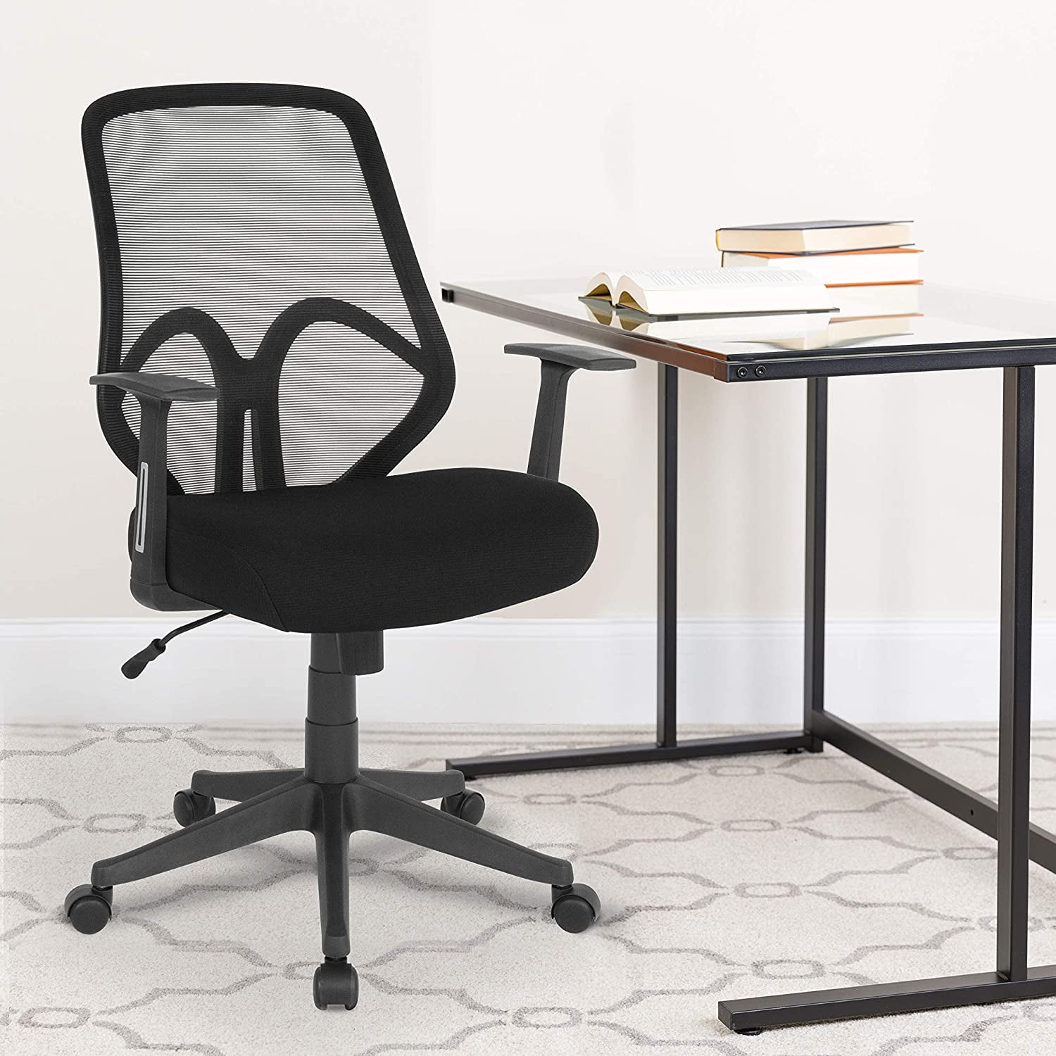 black high back mesh executive product
