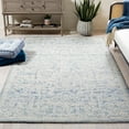 thumbnail image 2 of SAFAVIEH Roslyn Rordan Abstract Area Rug, Blue/Ivory, 4' x 6', 2 of 8
