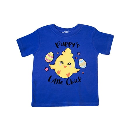 

Inktastic Happy Easter Pappy s Little Chick Gift Toddler Toddler Girl T-Shirt