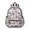 Skull and Flower, variant on Skull and Flower Gothic Pattern Backpack for School, Cute School Bag with Adjustable Shoulder Straps and Padded Back, 13.4"x11"x4.7"