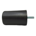 thumbnail image 4 of ProFurnitureParts 3" Brown Round HDPE Plastic Sofa Leg W/Bolt Set of 4, 4 of 6