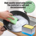 thumbnail image 6 of Gnmfd Kitchen Soap Dispenser with Dishwashing Brush Automatic Liquid Dispenser Sponge Holder Organizer for Countertop Cleaning Detergent Storage Kitchen Bathroom Essentials Home Organization, 6 of 9