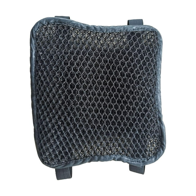 Cojín de asiento de motocicleta Flameer antideslizante para pasajero, apto para motos de turismo S