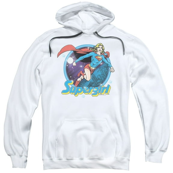 Superman - Supergirl Airbrush - Pull-Over Hoodie - Small