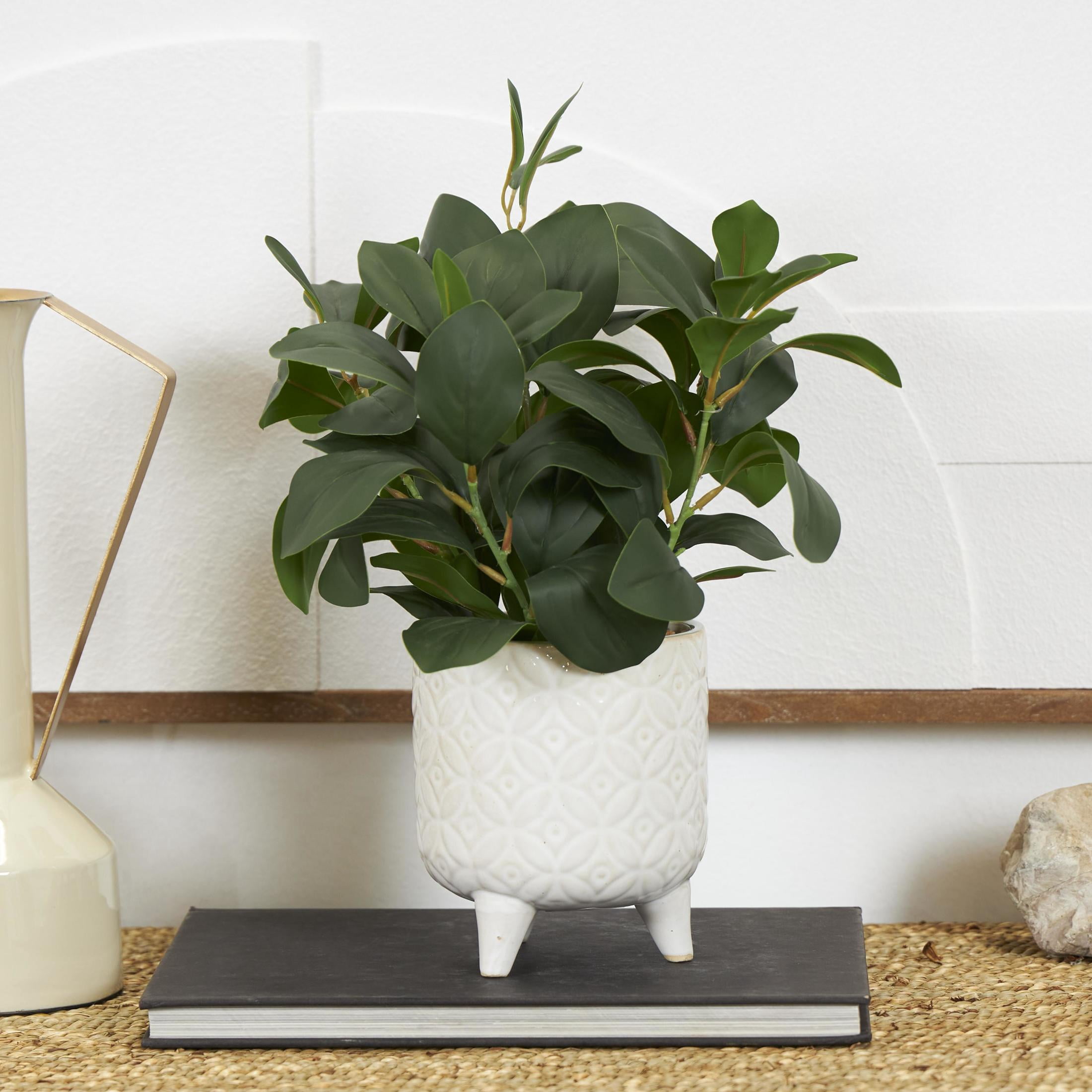 DecMode 14" Artificial Hosta Plant