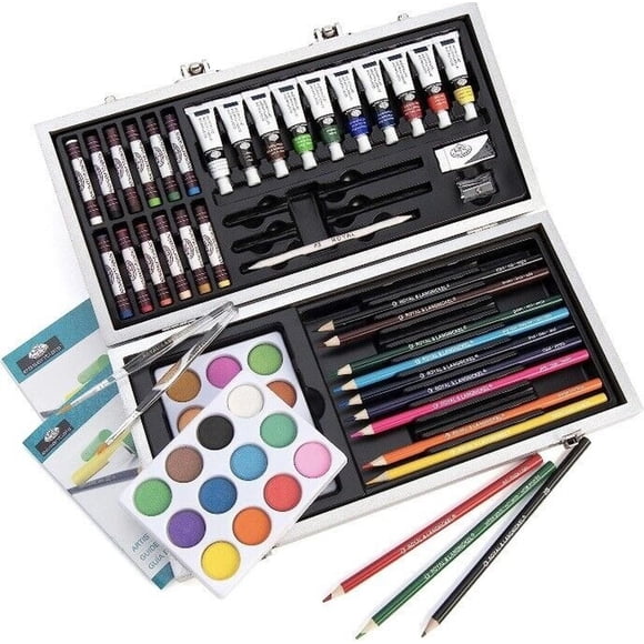 Set Estuche De Madera Mix Media Essentials Royal & Langnickel