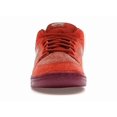 thumbnail image 3 of Nike Men's SB Dunk Low Mystic Red Rosewood Skateboarding Shoes, from StockX, 3 of 5