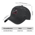 thumbnail image 6 of Manhattanville College Hat Adult Adjustable Classic Washed Casquette Cap Hat Baseball Cap, 6 of 8