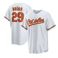thumbnail image 1 of Men Women Atlanta Braves Baseball Jersey RUTSCHMAN 35# HENDERSON 2# URIAS 29# Player Name Jersey, 1 of 3