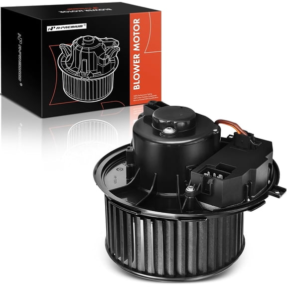 A-Premium HVAC Heater Blower Motor Assembly Compatible with Audi & Volkswagen Vehicles - Jetta, Tiguan, A3, TT, Beetle, CC, Eos, Golf, GTI, Passat, Passat CC - Front Side, Replace# 1K1820015