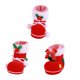 thumbnail image 3 of Matsuzay Decoración de Navidad postre galleta colgante caramelo flocado botas forma Festival ornamento decorativo para interior exterior Kits de decoración para fiestas Medio, 3 of 6