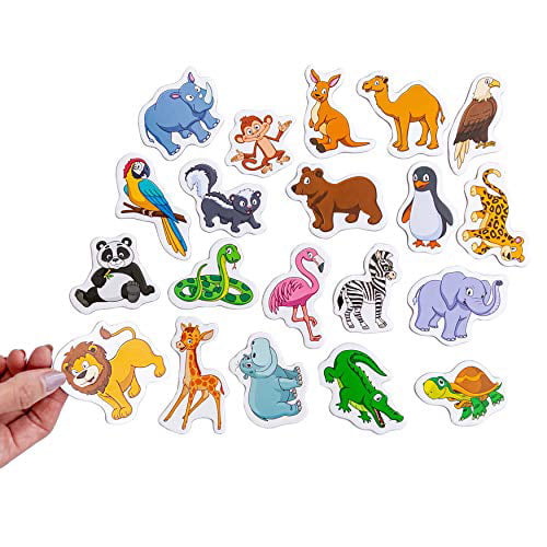 Official online store Large online sales Fridge Magnets for Kids MAGDUM MOM  and BABY Animal Magnets 18 Large Kids Fridge we offer FREE same day  shipping 