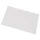 thumbnail image 1 of 50 Uds Protector De Hojas Cubierta De Encuadernación De Papel Mate A5 20 Agujeros Plástico PP Para Presentación, 1 of 7