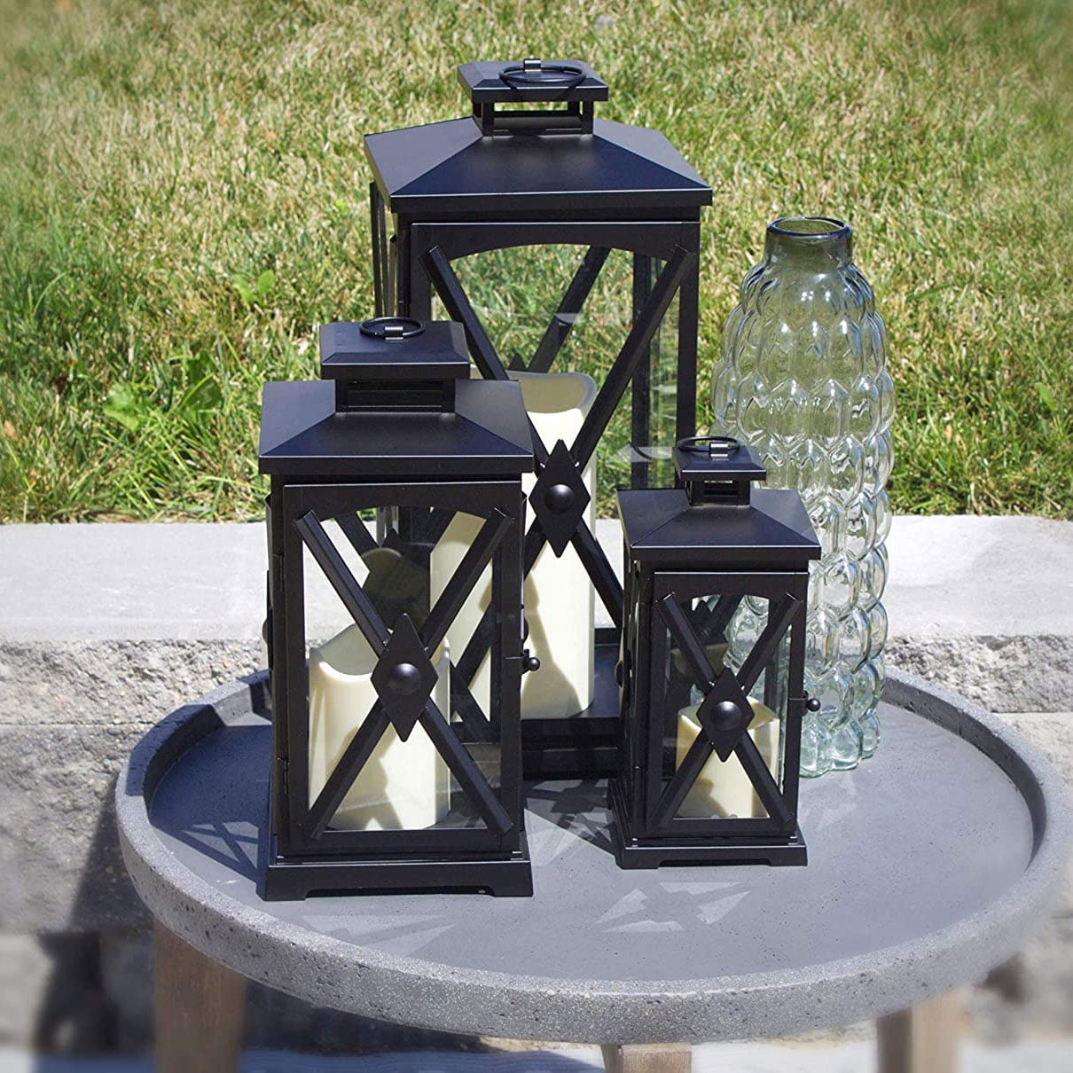 Pebble Lane Living Indoor/Outdoor Decorative Candle