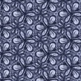 thumbnail image 1 of Ahgly Company Machine Washable Indoor Square Transitional Midnight Blue Area Rugs, 4' Square, 1 of 7