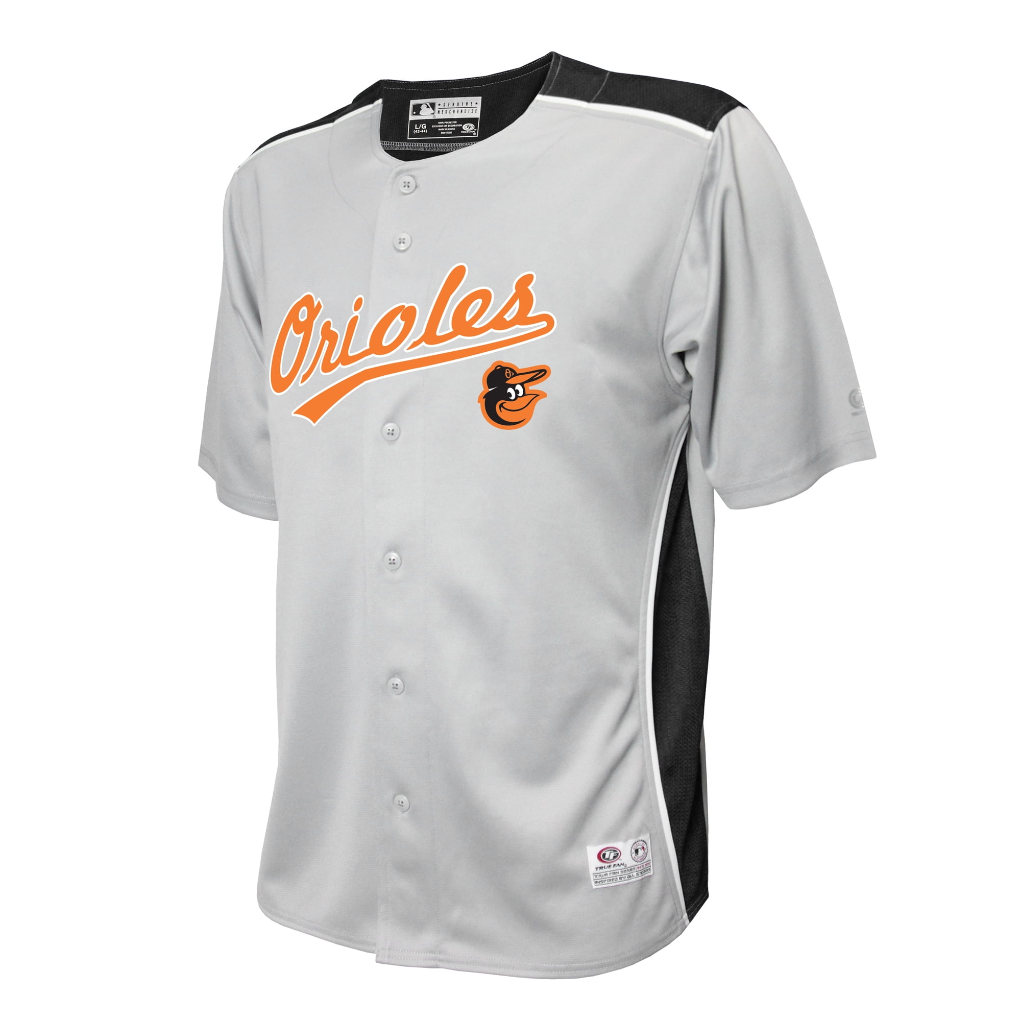 orioles button down jersey