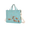 thumbnail image 7 of FORMRS Womens Corduroy Tote Bag Crossbody Shoulder Handbag with Pocket, Capybara Splash, 7 of 7