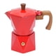 thumbnail image 1 of Cerveciendo Cafetera Fabricante Italiano Aluminio Dual Válvula 2 Taza, 1 of 7