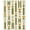 Green, Pattern 8, variant on Design&I 8'x10' Washable Area Rug Olive Abstract Garden Motif Design Accent Geometric and Floral Contemporary Style for Living Room, Family Extra Large Skid-Resistant Low Profile