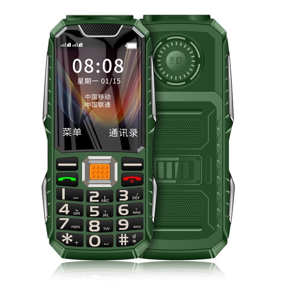 Kchsji Long Standby Senior Cell Phone, Large Screen, Voice Control, Waterproof, Easy for Elderly to Operate, Long Battery Life, Emergency Call Feature, Perfect for Everyday Use