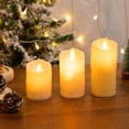 thumbnail image 3 of Velas LED Navidad Boda Fiesta de cumpleaños 3PCS Lágrimas finas Mecha Velas de simulación JAMW Sencillez, 3 of 5