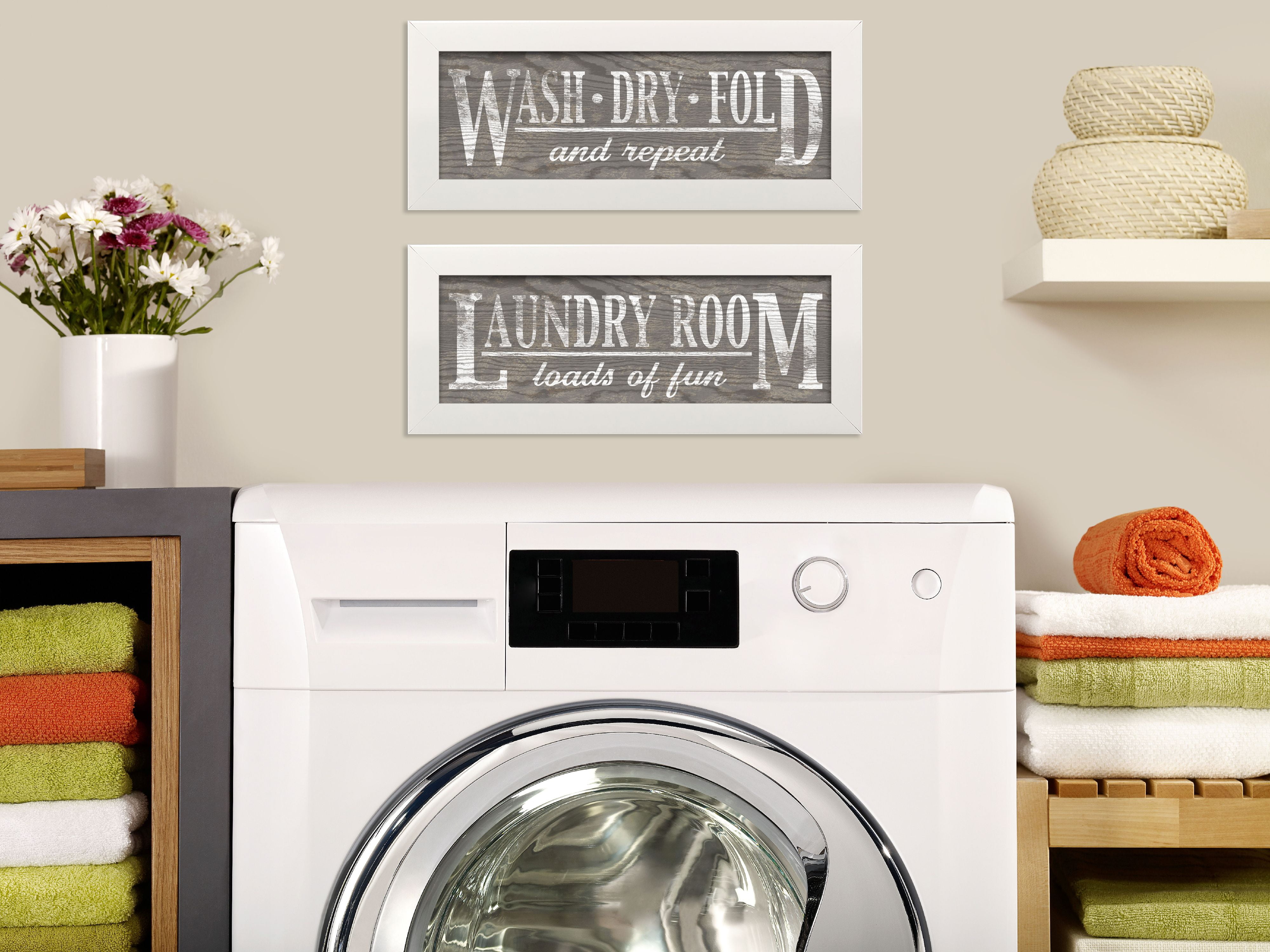 laundry room decor walmart