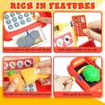 thumbnail image 6 of Kids Toy Cash Register,Kid Educational Toys,Kids Shop Play Toy for 3+ Years Old Kids,Supermarket Shop Toys with Scanner,Lifting Food Weigh,Pretend Role Play Money Food Learning Toys Gift for Toddler, 6 of 7