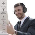 thumbnail image 2 of Auriculares Vsonus H51 con cancelación de ruido inalámbricos Bluetooth, 2 of 8
