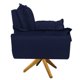 thumbnail image 3 of Sillón Odette base giratoria - Azul marino WEIK Odette, 3 of 5